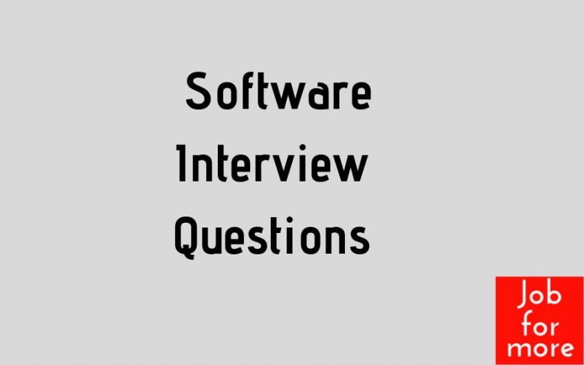 Software Interview Questions